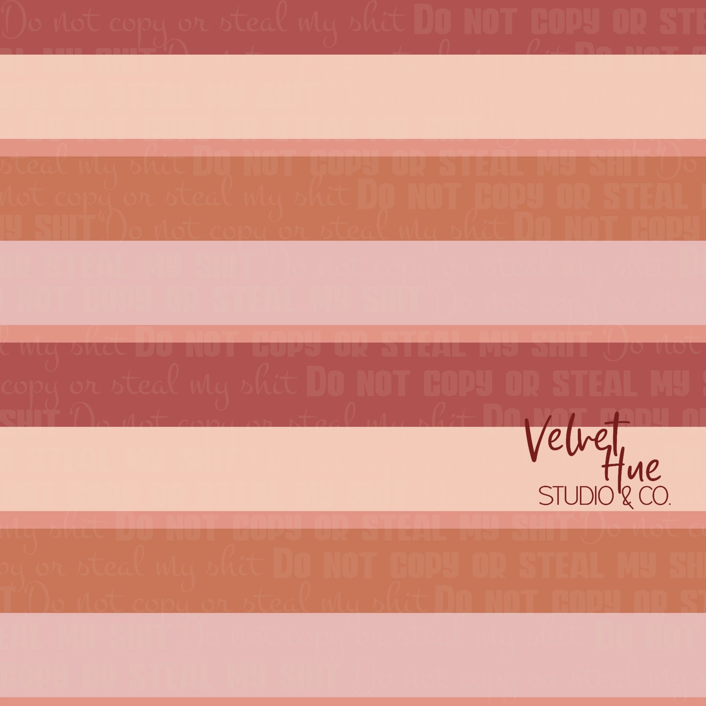 Vintage Floral stripe
