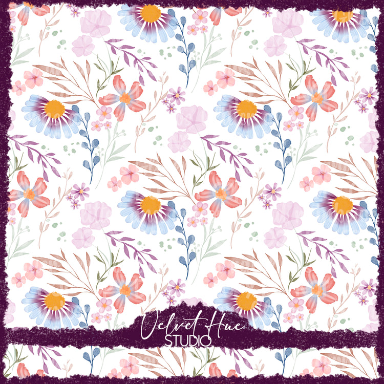 Watercolor Floral Seamless