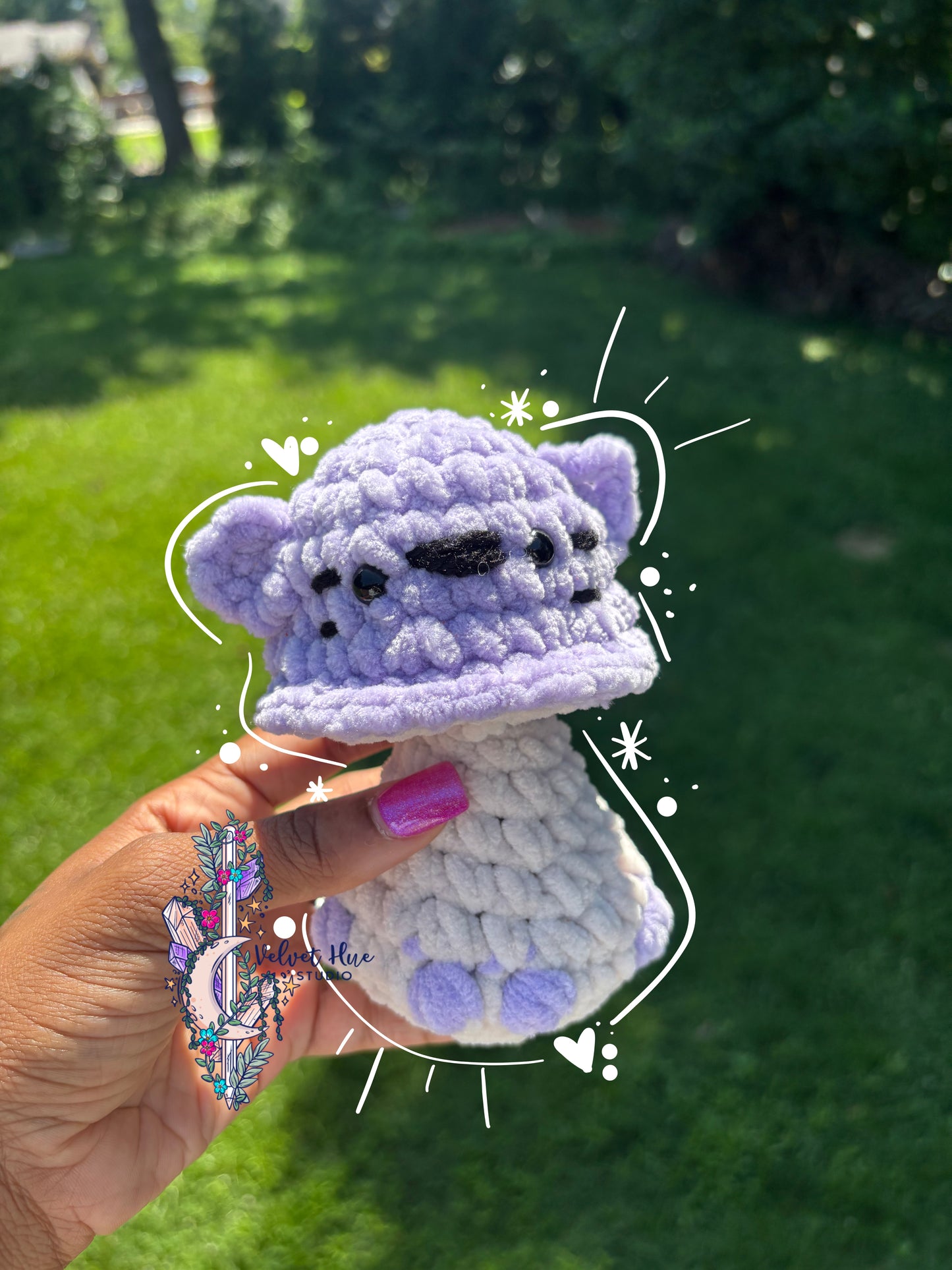 Crochet Squishy Meowshroom