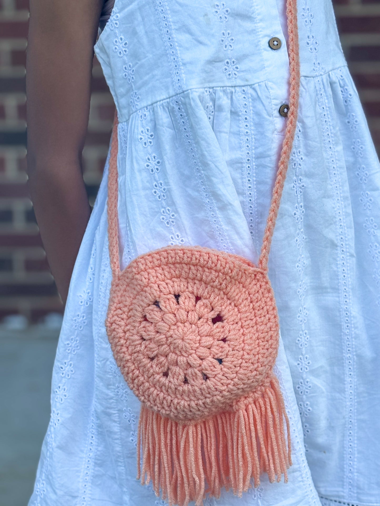 Crochet Flower Purse *all colors*