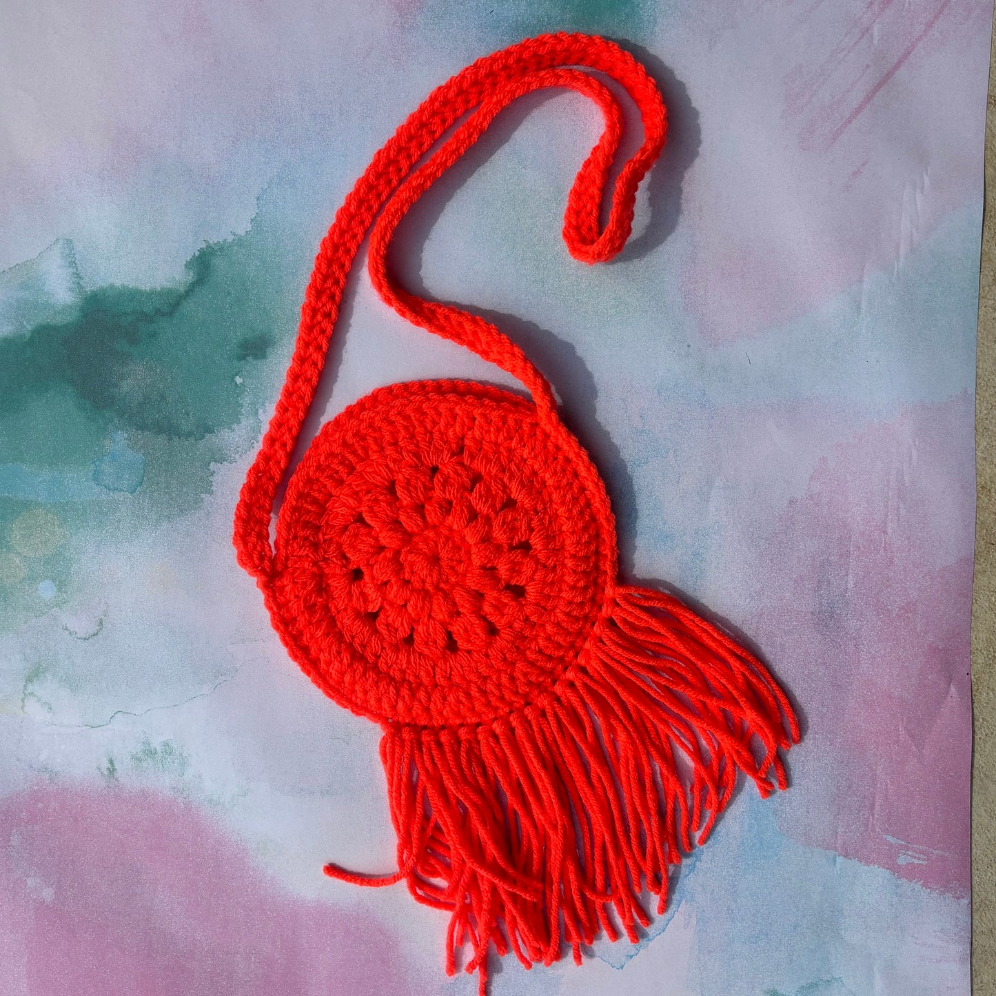 Crochet Flower Purse *all colors*
