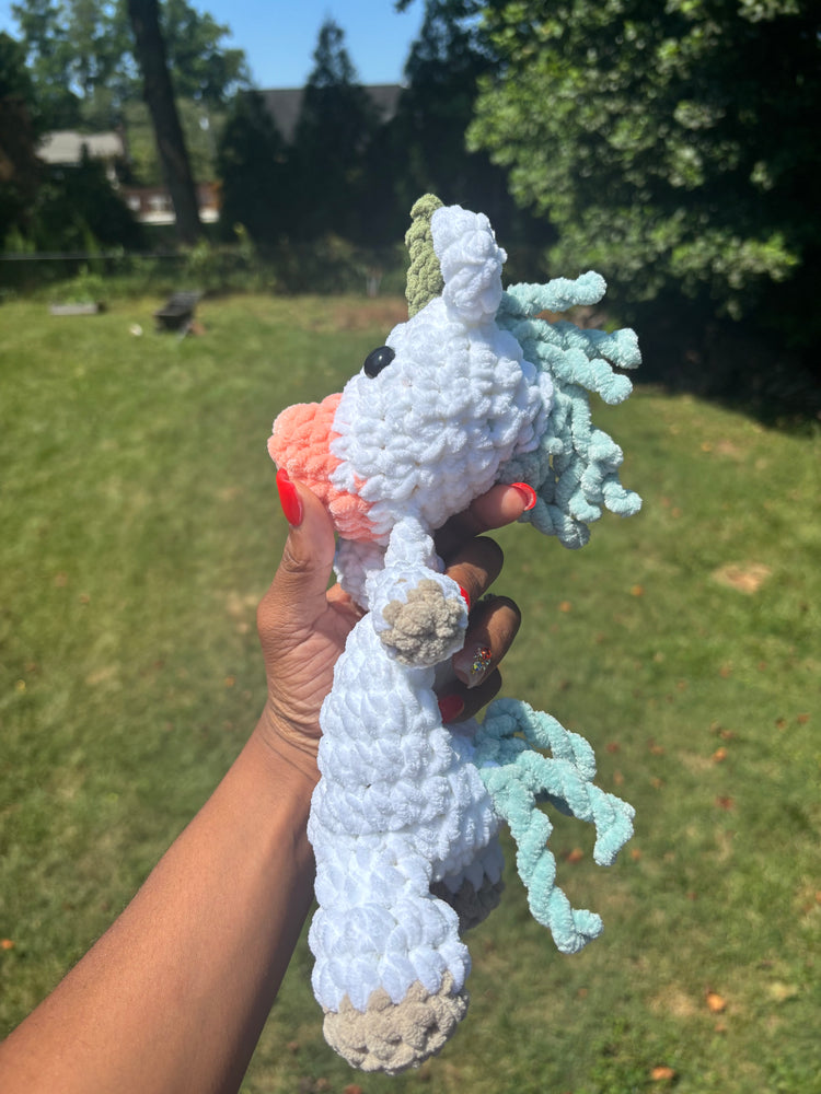 Crochet Squishy Capri Unicorn