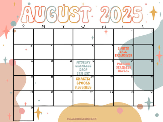August 2025 Calendar