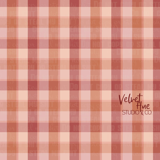 Vintage Floral Gingham