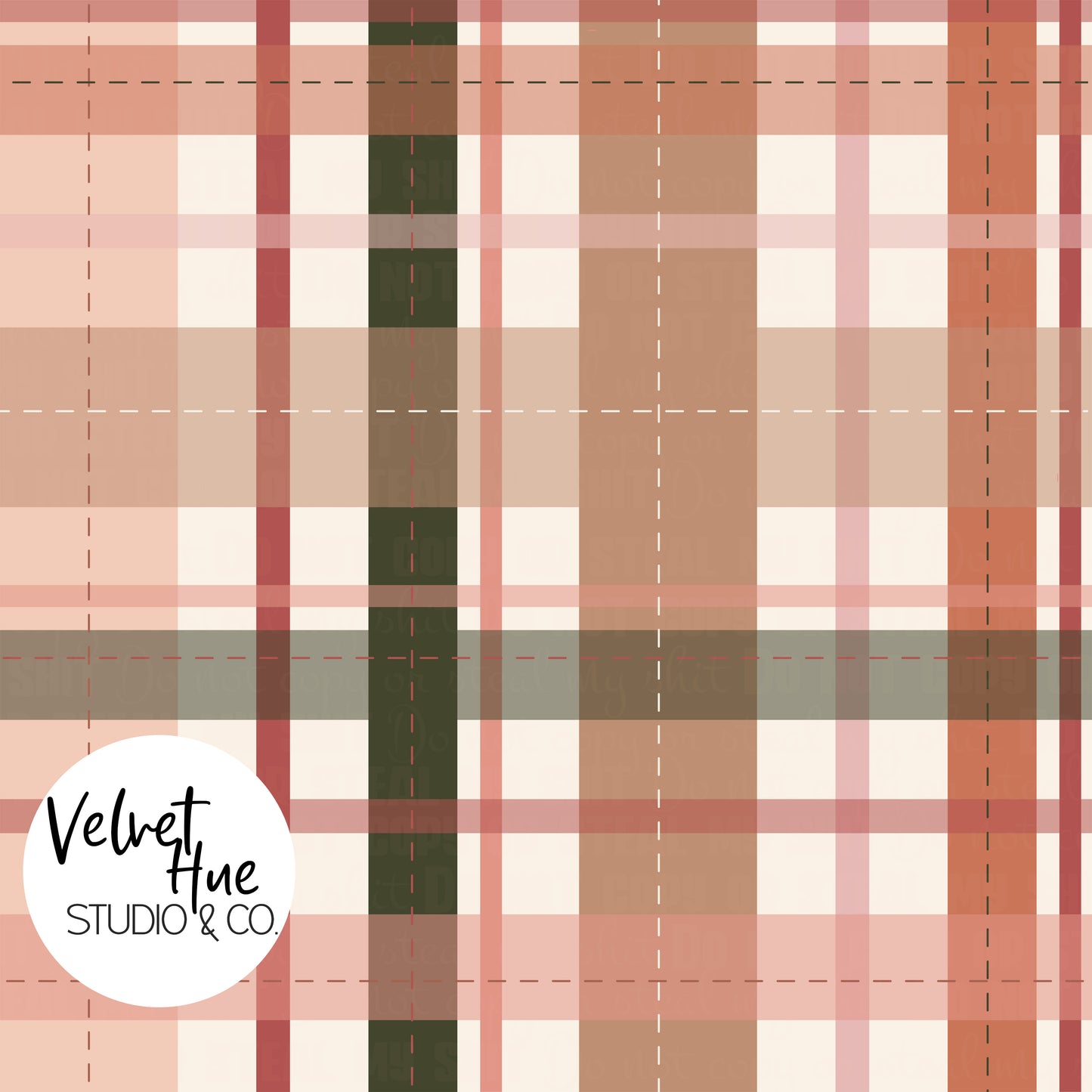 Plaids (Brown & Pink)