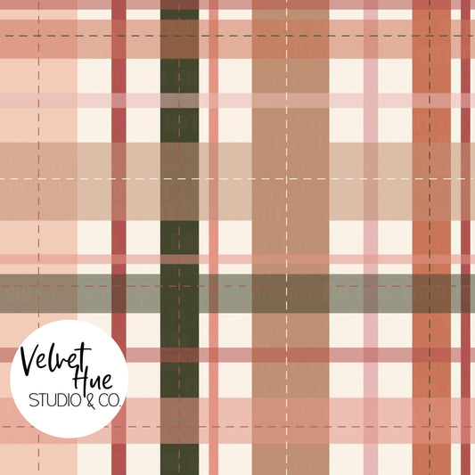 Plaids (Brown & Pink)