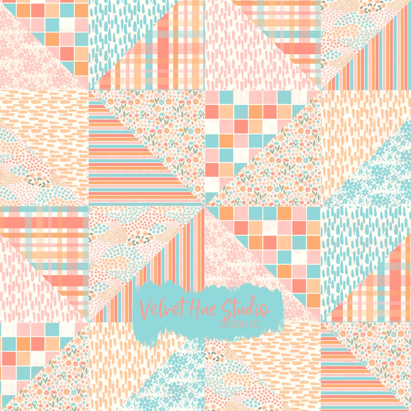 Summer Patchwork *summer florals collection*