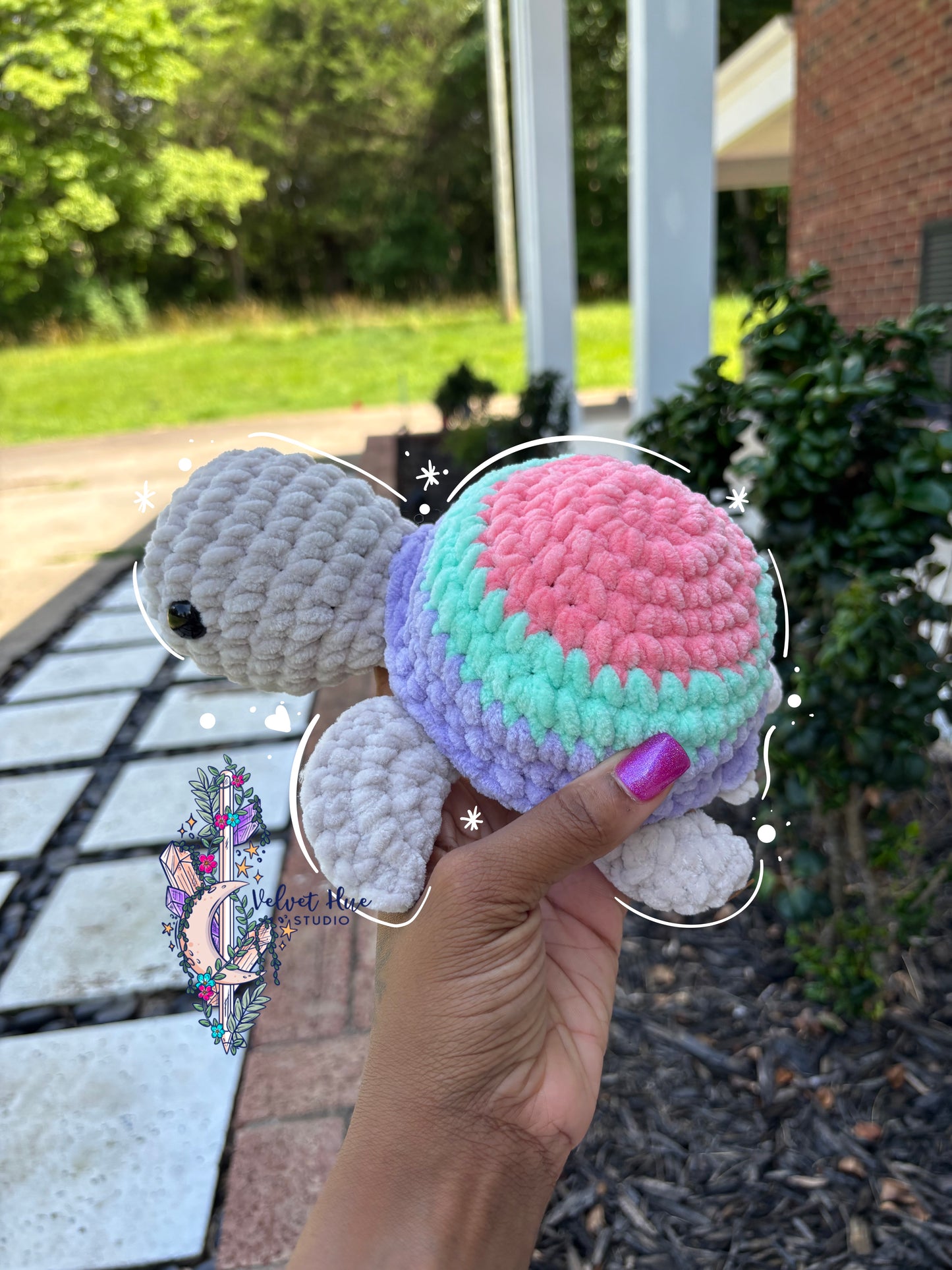 Crochet Squishy Sheila the Turtle