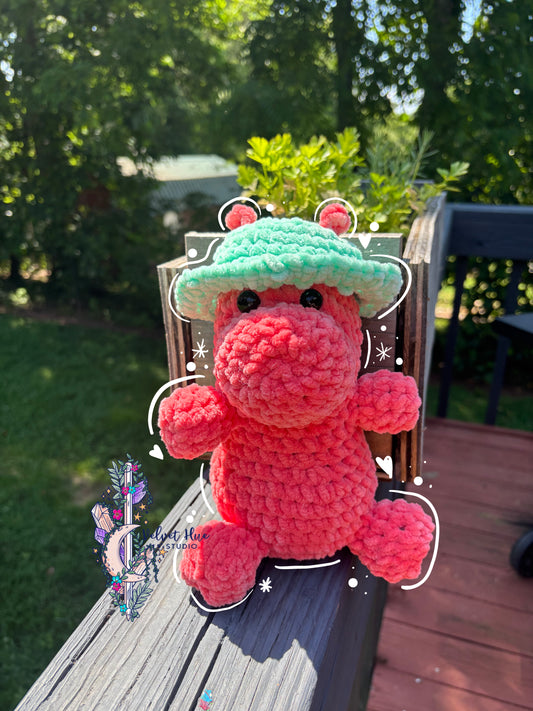 Crochet Squishy Summer Hippo