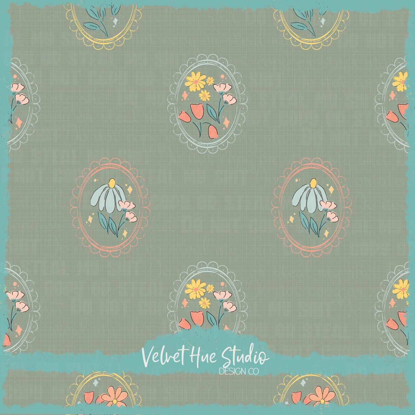 Farmhouse Florals in Frames