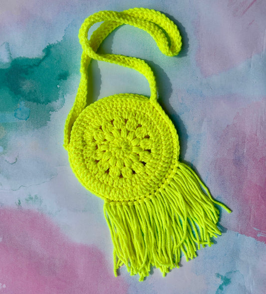 Crochet Flower Purse *all colors*