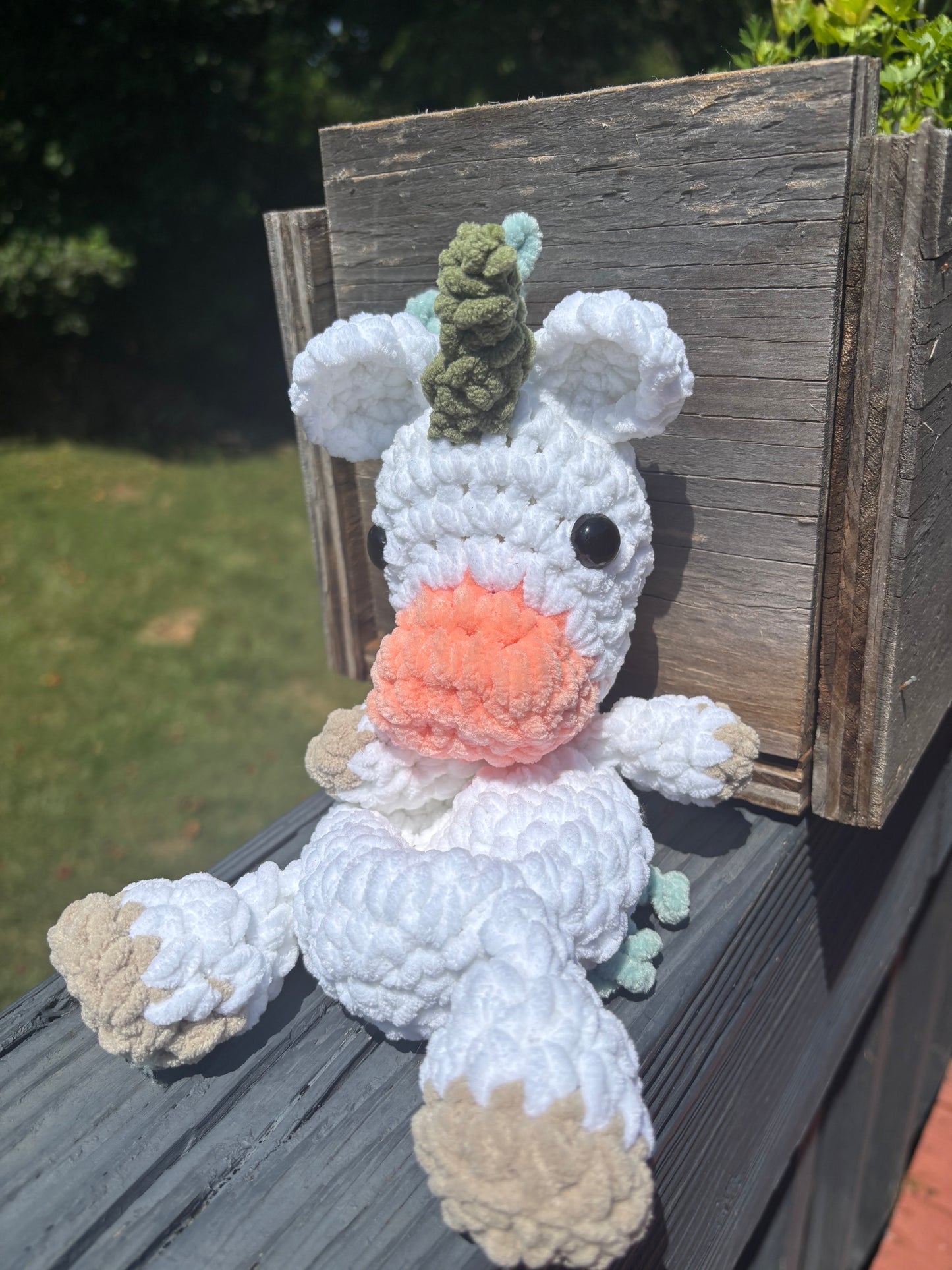 Crochet Squishy Capri Unicorn