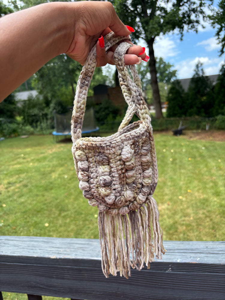 Crochet Flower Purse *all colors* Back to School Collab