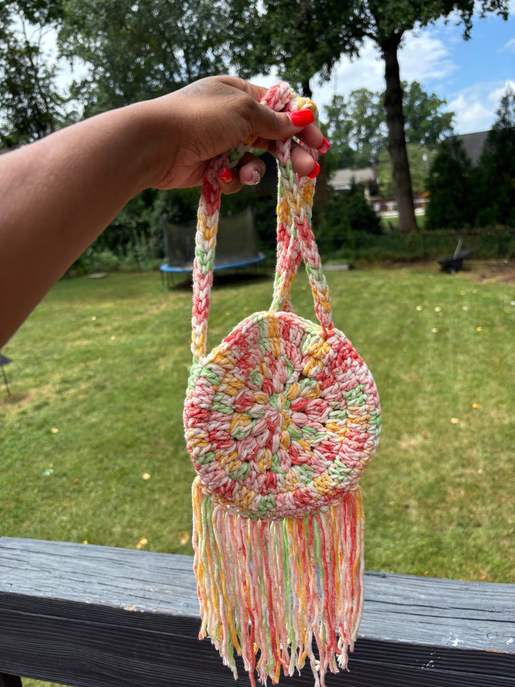 Crochet Flower Purse *all colors* Back to School Collab