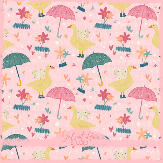 April Showers Duck