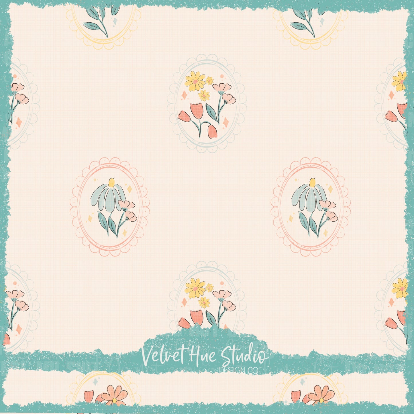 Farmhouse Florals in Frames