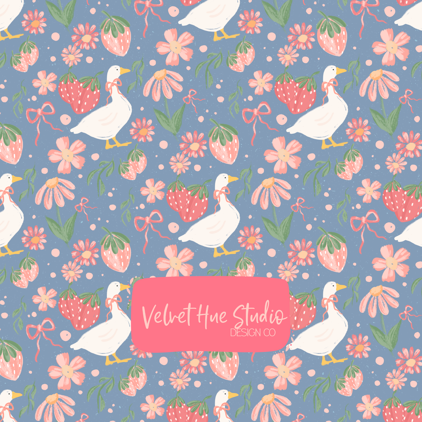 Strawberry Pond geese (all colorways)