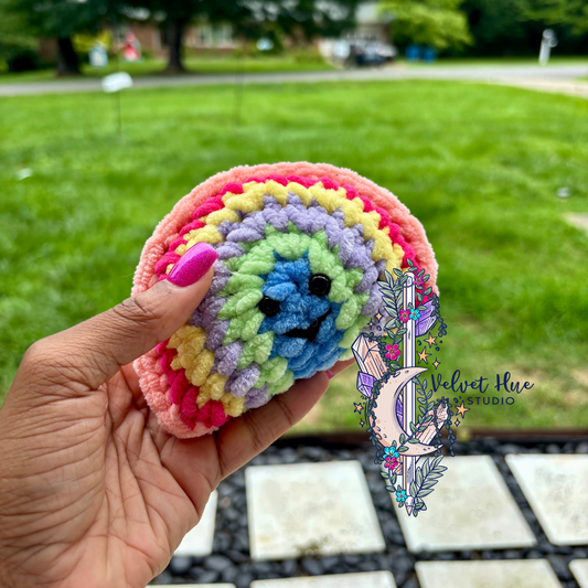 Crochet Rainbow Plushies